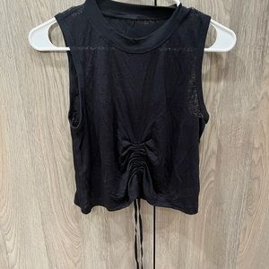 Lululemon sheer crop tank